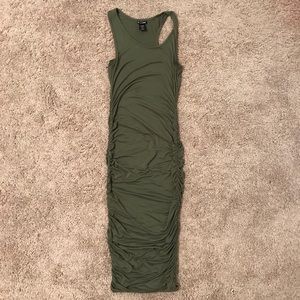 Racer-back Bodycon Dress